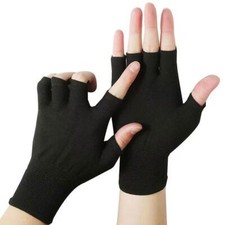 Fishing Gloves Ice Silk Sun Protection Half Finger Bicycle Breathable /    I3L6