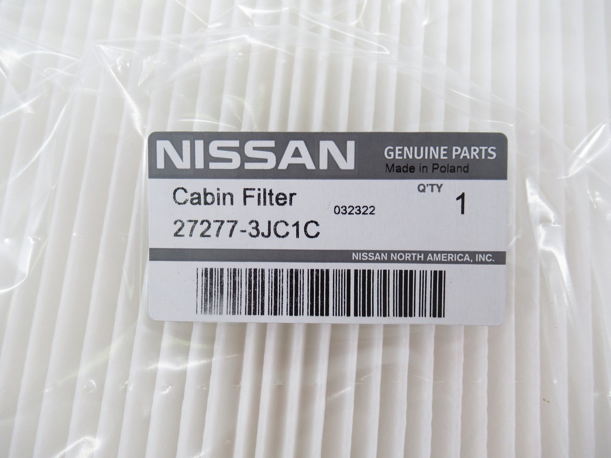 Genuine OEM Nissan Infiniti 27277-3JC1C Cabin Air Filter | eBay