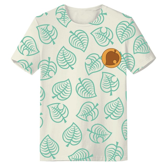 Animal Crossing Tom Nook Print Shirt Summer Tshirt Tee Adult Cosplay