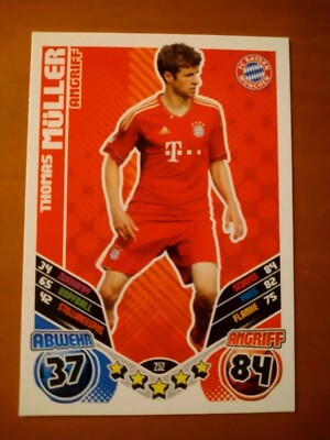 Thomas Müller, Match Attax 2011/12,Bayern München,#252,Topps  