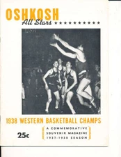 1938 Oshkosh All Stars Basketball Championship Yearbook NBA8