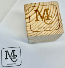 Personalized Custom Made 5 x 5" Rubber Stamps - Business Logo, Brand, Art, Imag