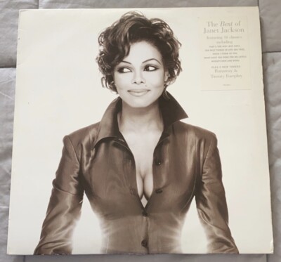 Janet Jackson Design Of A Decade 1986-1996 LP vinyl record Used
