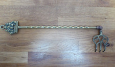 Antique Articulated Brass "The Victory" Toasting Fork