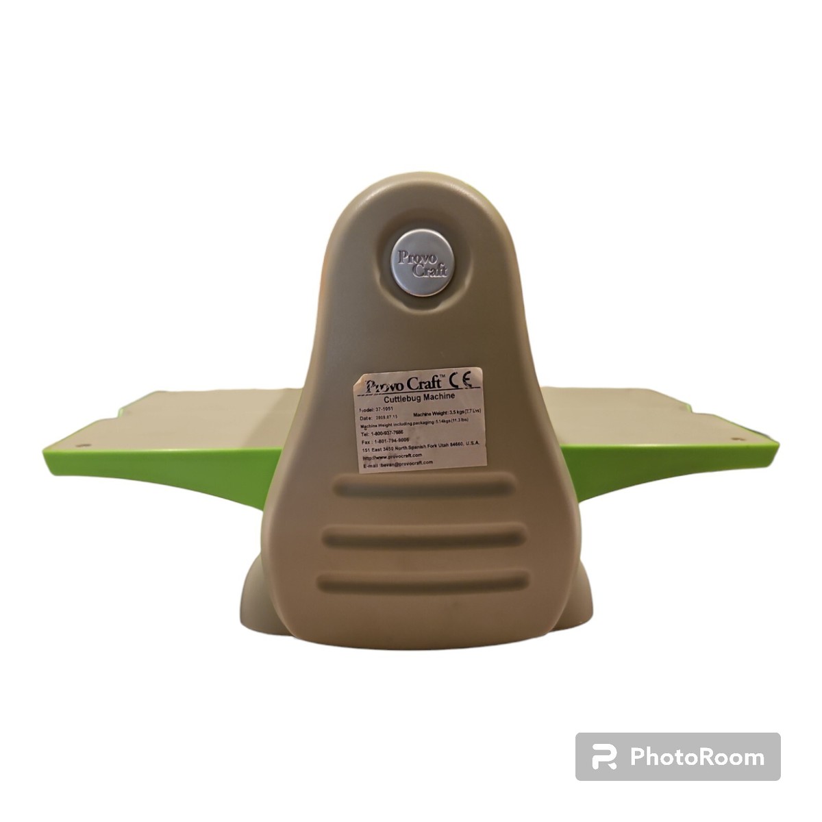 ProvoCraft Cuttlebug die cutter 本体プレート付き ProvoCraft Cuttlebug die cutter 本体プレート付き