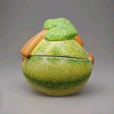 Greenbrier Hotel Resort West Virginia Dorothy Draper Ceramic Watermelon Bowl Vtg