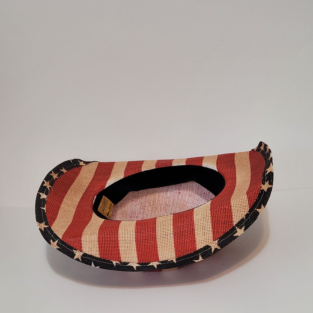 Goldcoast Sunwear Old Glory Cowboy Straw Hat size XL (23 