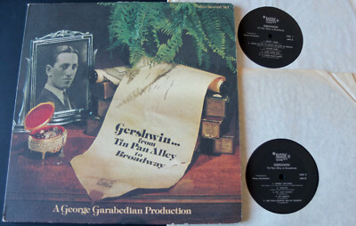 MARK 56 680 GERSHWIN FROM TIN PAN ALLEY TO BROADWAY PIANO ROLLS 2-LP 1974 USA NM
