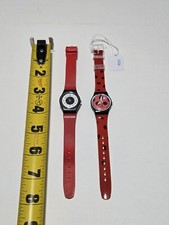 Orologi donna vintage SWATCH "Chrono Tech" + Lady MARIQUITA Maggiolino SVIZZERO LEGGI