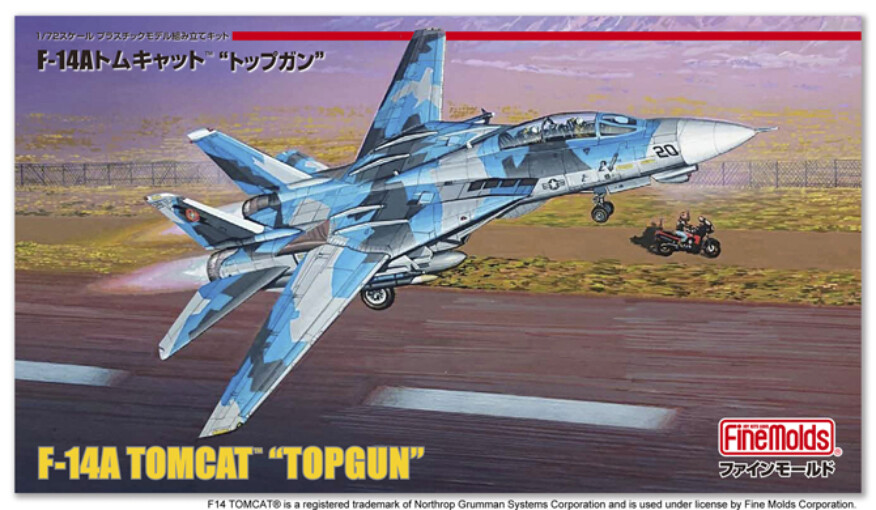 FINE MOLDS FP36 1:72 F-14A Tomcat ""TopGun""