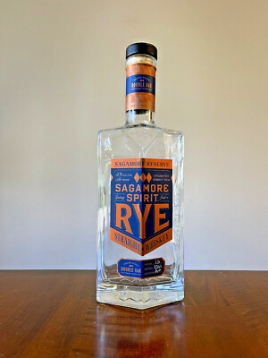 Sagamore Reserve Straight Rye Whiskey Double Oak Indiana MGP LDI Bourbon - EMPTY