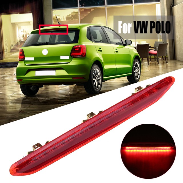 12v Third 3rd Brake Light Center High Level Mount Stop Lamp for VW Polo