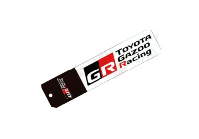 TOYOTA GAZOO Racing Cutting sticker Black GR17A028 OEM JDM
