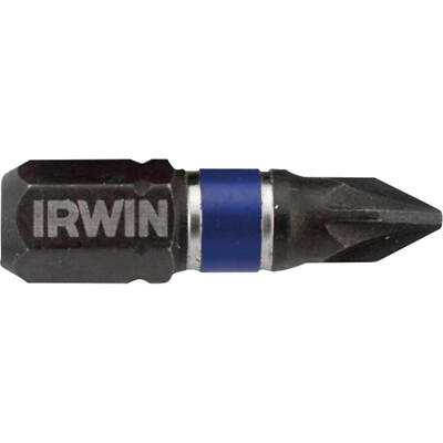 Irwin Impact Pro Performance Pozi Screwdriver Bits PZ3 25mm Pack of 2
