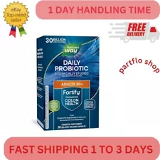 Nature's Way Fortify 50+ Daily Probiotic for Men and Women, 30 Billion Live Cult