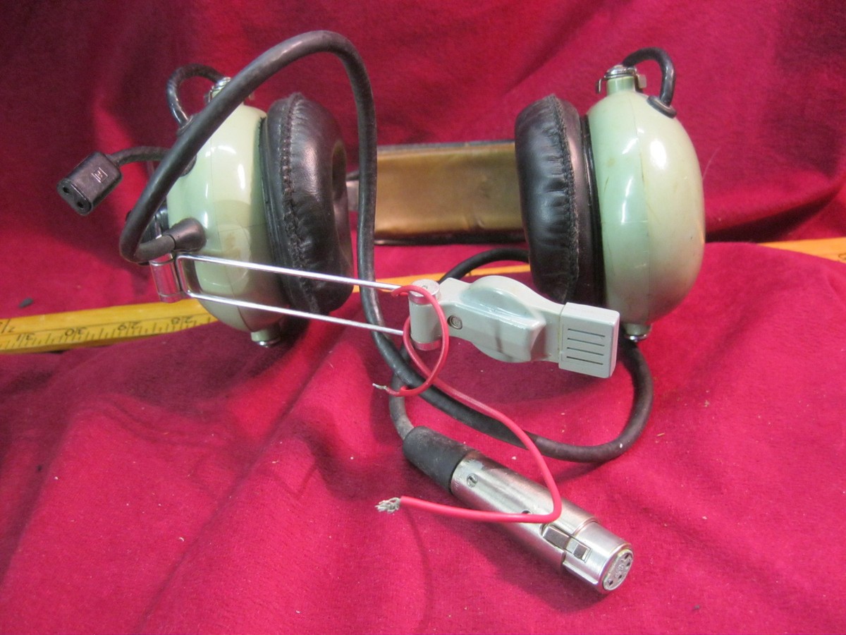 Vintage David Clark Aviation Headset Model 10CB | eBay