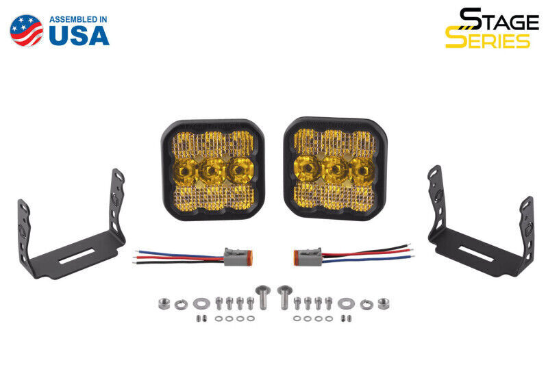 Diode Dynamics DD6778P for SS5 LED Pod Pro - Yellow Combo (Pair) | eBay