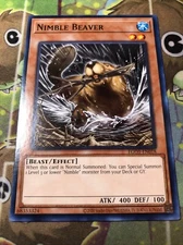 YuGiOh TCG Nimble Beaver EGO1-EN018 Konami Card