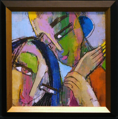 Helen Zarin Visage x80Oil Hand Signed with custom framed Make an Offer!