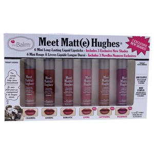matte hughes lipstick set