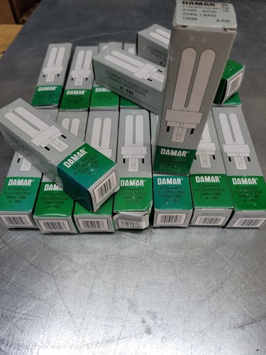 1) New! Damar Compact Fluorescent Twin Tube 4-Pin Bulb Light Dimmable - Picture 4 of 4