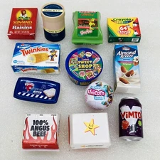 Mixed Lot of 12‼ Zuru Mini Brands Series Candy Food Toys Carl's Jr./Twinkies/+