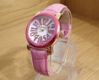 Ladies Pink Rose-Gold PK1004 Miyota Mvt Pocket Pop-Art Watch