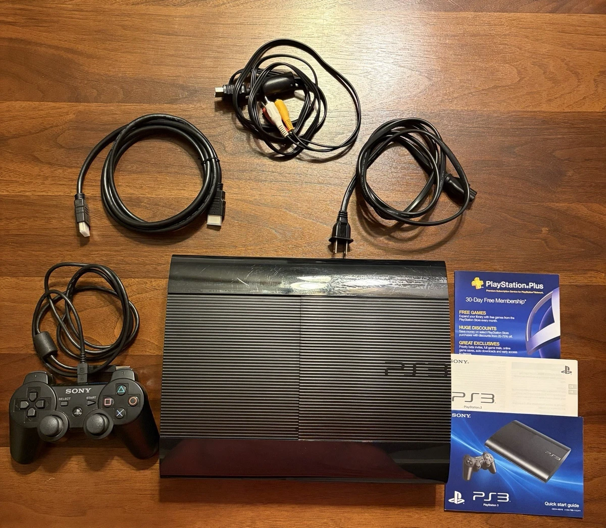 Sony PlayStation 3 - Super Slim Black Video Game Consoles for sale