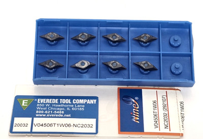 EVEREDE TOOL COMPANY 20032 V04506T1W06-NC2032  8PCS