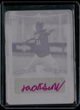 2014 Leaf Perfect Game Jackson Parthasarathy Auto Printing Plate Magenta 1/1