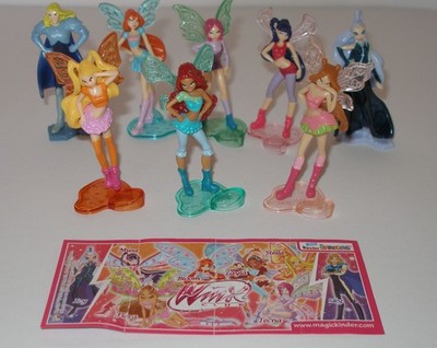 Komplettsatz ''WinX Club 2012'' mit Beipackzettel