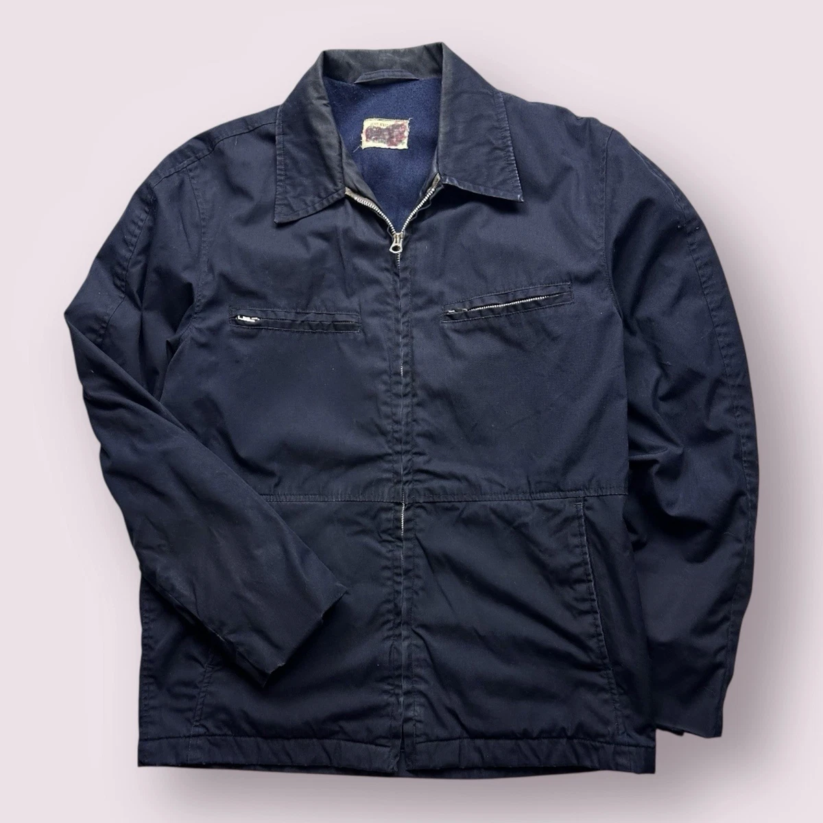 Blue Rockabilly 1960s Vintage Outerwear Coats & Jackets for Men