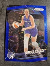 2025 Panini Prizm Dorka Junasz Blue Velocity Prizm #109 Minnesota Lynx
