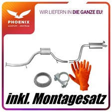 ✅ für Toyota Auris 1.6 (2013-2015) Kombi Auspuffanlage Mittel+Endschalldämpfer