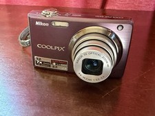 Nikon COOLPIX S630 Digital Camera 12.0 MP - PURPLE - Charger SD Card Batteries