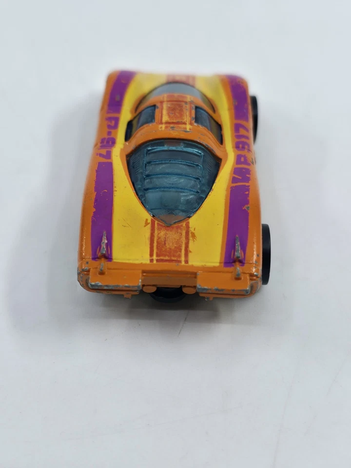 Hot Wheels Porsche 917 Blackwall fondo negro P-917 1969 Hong Kong vintage Foto 4 de 4