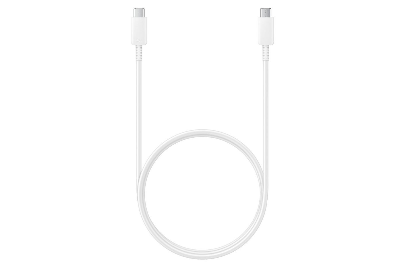 100W Usb Type C To Usb Type C Charge And Sync Cable (1M)- Samsung White - Image 3