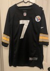 Pittsburgh Steelers Ben Roethlisberger Men's Nike On Field Black Jersey Size 2XL