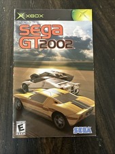 XBOX Manual Only Sega GT 2002