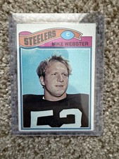 Topps 1977 Mike Webster #99 Pittsburgh Steelers Football Card. *ROOKIE CARD*. rookie card picture