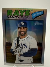 2026 Topps Heritage - Yandy Diaz #47 Chrome Refractor