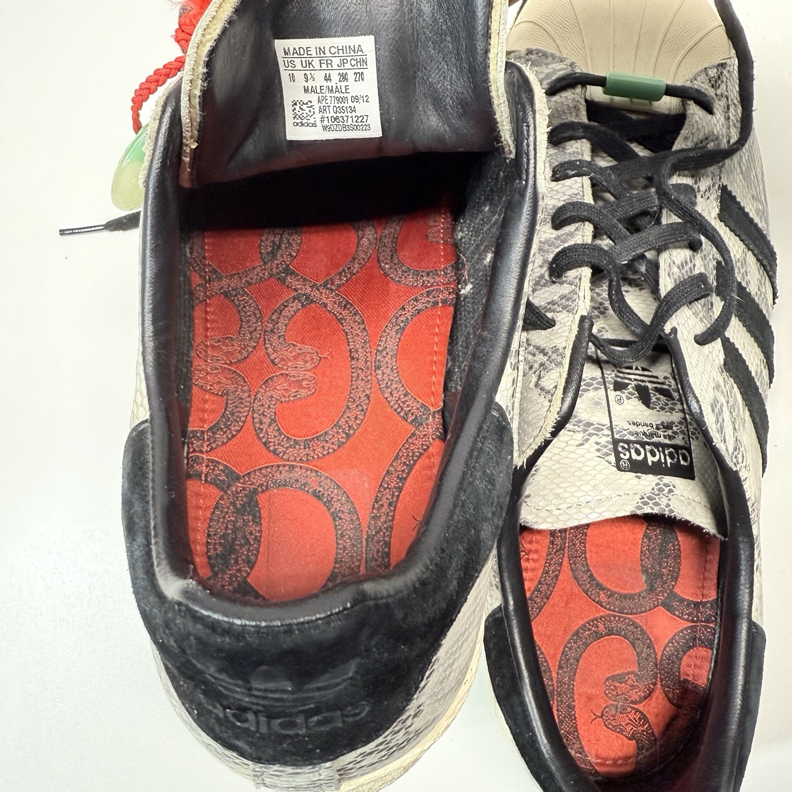 adidas Men Python Superstar Jade Snakeskin Sneake… - image 18