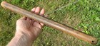 ANTIQUE HARDWOOD TIRE THUMPER 18” BAT CLUB TOOL WRIST LOOP HOLE WAND — photo 3