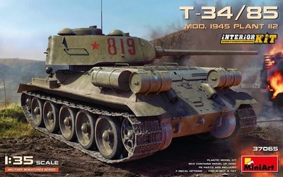 1/35 Miniart T-34-85 Mod. 1945. Plant 112. Interior Kit