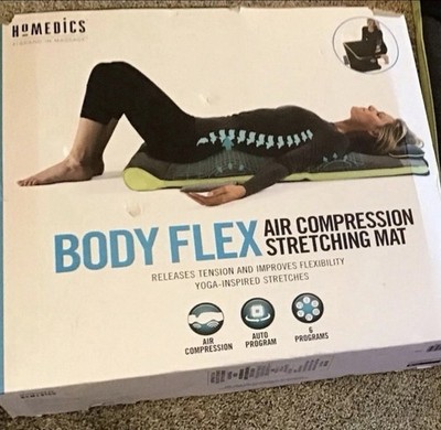 HoMedics Air Compression Back Stretching Mat - Dark Grey (BM-AC107) **Open Box**