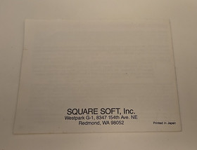 Rad Racer II 2 Instruction Manual Only Nintendo NES