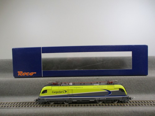 Roco H0 AC 69821 Elektrolok ES 64 U2-081 Cargo Serv Analog Digital ESU DCC OVP | Zustand: Gebraucht