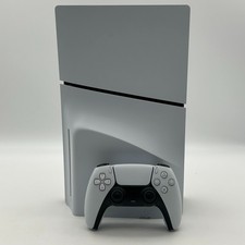 Sony PlayStation 5 Slim Disc CFI-2015 1TB White Used w/ Controller & Cables