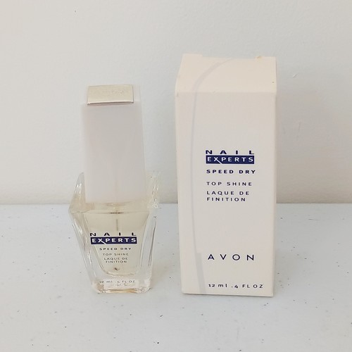 NOS Avon Nail Experts Speed Dry Top Shine 12ml .4 FL Oz
