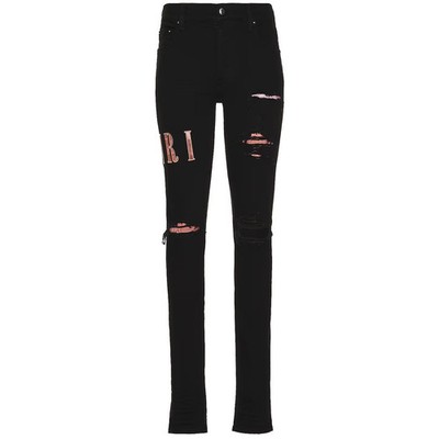 Amiri Tie Dye Core Logo Jean Black OD